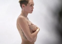 Miley Cyrus ôm ngực trần trong phim tài liệu