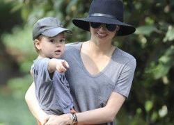 Miranda Kerr đưa Flynn đi chơi để thỏa nỗi nhớ con