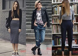 Mix đồ thu đông cực chất như Zara