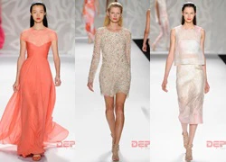 Monique Lhuillier SS 2014: Bay bổng và lãng mạn