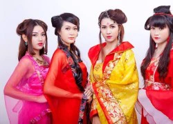 Mỹ nữ thướt tha trong trang phục cosplay cổ trang