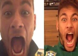 Neymar &#8220;tự sướng&#8221; theo phong cách&#8230; gào thét