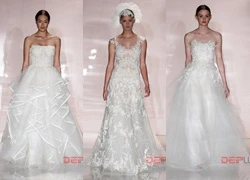 Ngất ngây với BST váy cưới tinh tế của Reem Acra Fall 2014