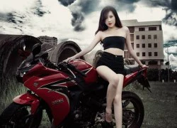 Người mẫu teen Sài thành duyên dáng bên Honda CBR150R