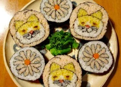 Những miếng sushi dễ thương như kẹo ngọt