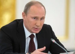 Ông Putin bối rối vì được chúc mừng sinh nhật