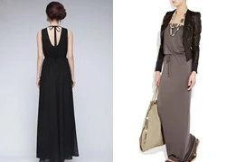 Phối đồ mùa thu cực chuẩn với maxi thun