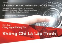 RMIT ra mắt ngành Công nghệ Thông tin tại Hà Nội