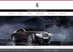 Rolls-Royce có website chính thức bằng tiếng Việt