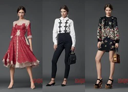 Say đắm với sắc hoa trong BST Dolce & Gabbana Fall 2013