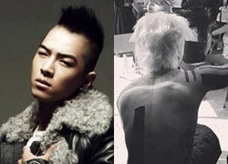 Taeyang (Big Bang) trở lại với tóc bạch kim?