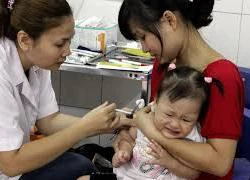 Tháng 11 mới tiêm lại vaccine Quinvaxem