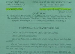 Thanh tra toàn diện vụ Sở TN&#038;MT Hà Nội ban hành văn bản bất thường