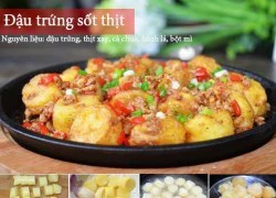 Thực đơn không tốn kém chỉ nhìn thôi đã thèm