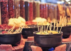 Tiệc buffet cho mùa mưa