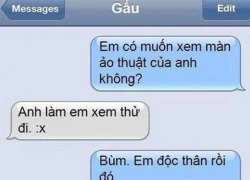 Tin nhắn siêu vui: Từ chối quá&#8230; phũ!