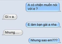 Tin nhắn vui: Từ chối quá... phũ!