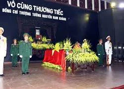 Tổ chức trọng thể lễ tang Thượng tướng Nguyễn Nam Khánh