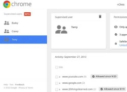 Trình duyệt Chrome sẽ giúp cha mẹ quản lý con cái tốt hơn