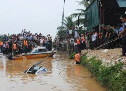 Trục vớt xe chở Phó giám đốc Sở Công thương bị lũ cuốn