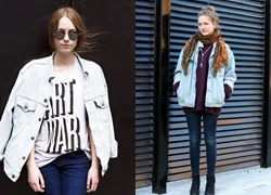 Tuyệt chiêu mix đẹp với áo bò oversize