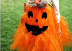 Váy bí ngô cực xinh diện đêm Halloween