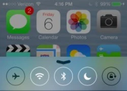 Vô hiệu Control Center tại màn hình Lock Screen của iOS 7