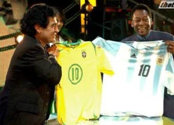 "Vua bóng đá" Pele lại bị Maradona nói xấu