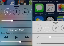 "Vứt bỏ" hiệu ứng làm mờ trên hệ điều hành iOS 7