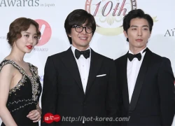 Yoon Eun Hye già nua, Bae Yong Joon trẻ trung tuổi 41