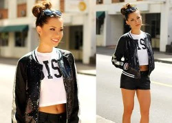 4 style đẹp miễn chê với bomber jacket