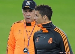 Ancelotti biểu tình nếu CR7 không có QBV