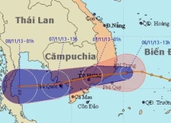 Áp thấp có thể không mạnh thành bão khi vào miền Nam