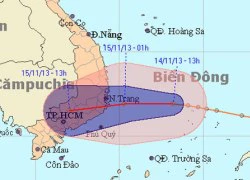 Áp thấp nhiệt đới cách Phú Yên - Bình Thuận 420 km