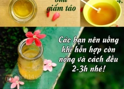 "Bài thuốc" ngọt ngào vừa trị cúm vừa trị khớp