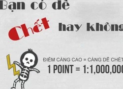 Bạn có dễ chết hay không