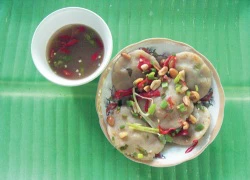 Bánh sắn hấp đậu đen