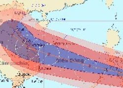 Bão Haiyan sẽ gây mưa rất to ở Bắc và Trung Bộ