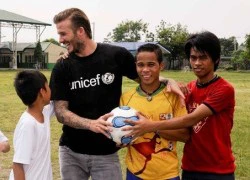 Beckham kêu gọi ủng hộ nạn nhân siêu bão Haiyan