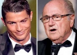 Blatter tiếp tục ví Cristiano Ronaldo như một tư lệnh