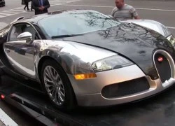 Bugatti Veyron siêu hiếm suýt sập gầm