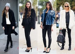 Các fashionista thế giới mặc gì trong mùa đông này