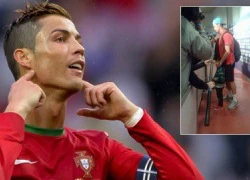 "Câu thần chú" của quý tử khiến Ronaldo ngất ngây hạnh phúc