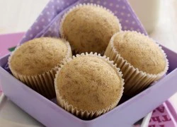 [Chế biến] - Bánh muffin chuối không cần lò nướng