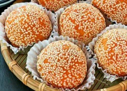 [Chế biến] - Bánh rán vừng