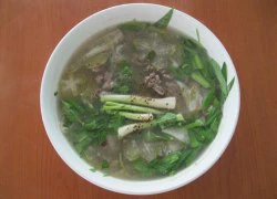 [Chế biến] - Canh khế thịt bò