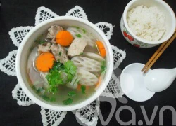 [Chế biến] - Canh sườn củ sen