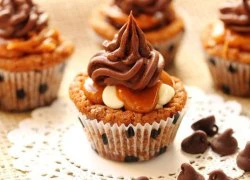 [Chế biến] - Cupcake sô-cô-la caramel