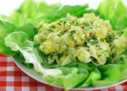 [Chế biến] - Salad trứng