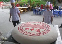 Chiếc bánh Pía nặng 306kg